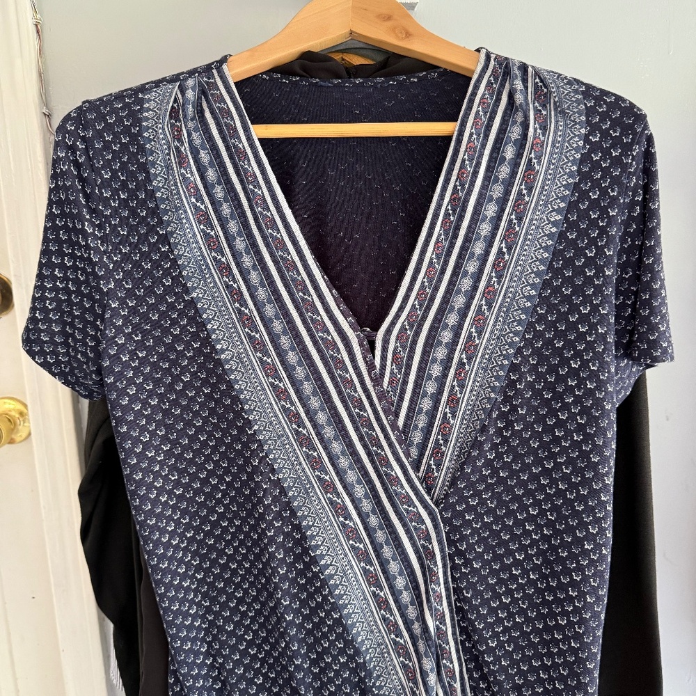 Lucky brand wrap top